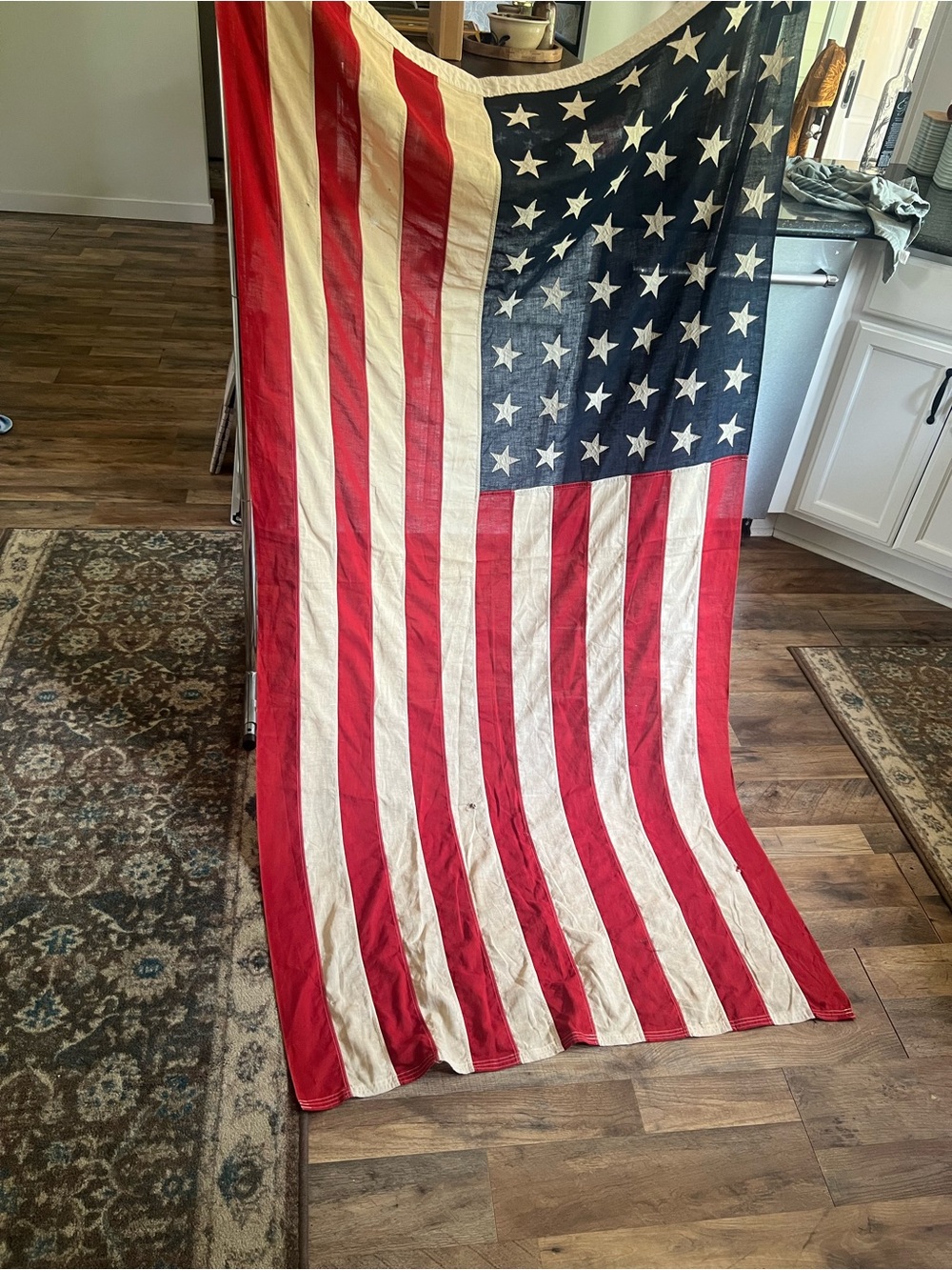 Vintage 48 Star American Flag - Stars & Stripes